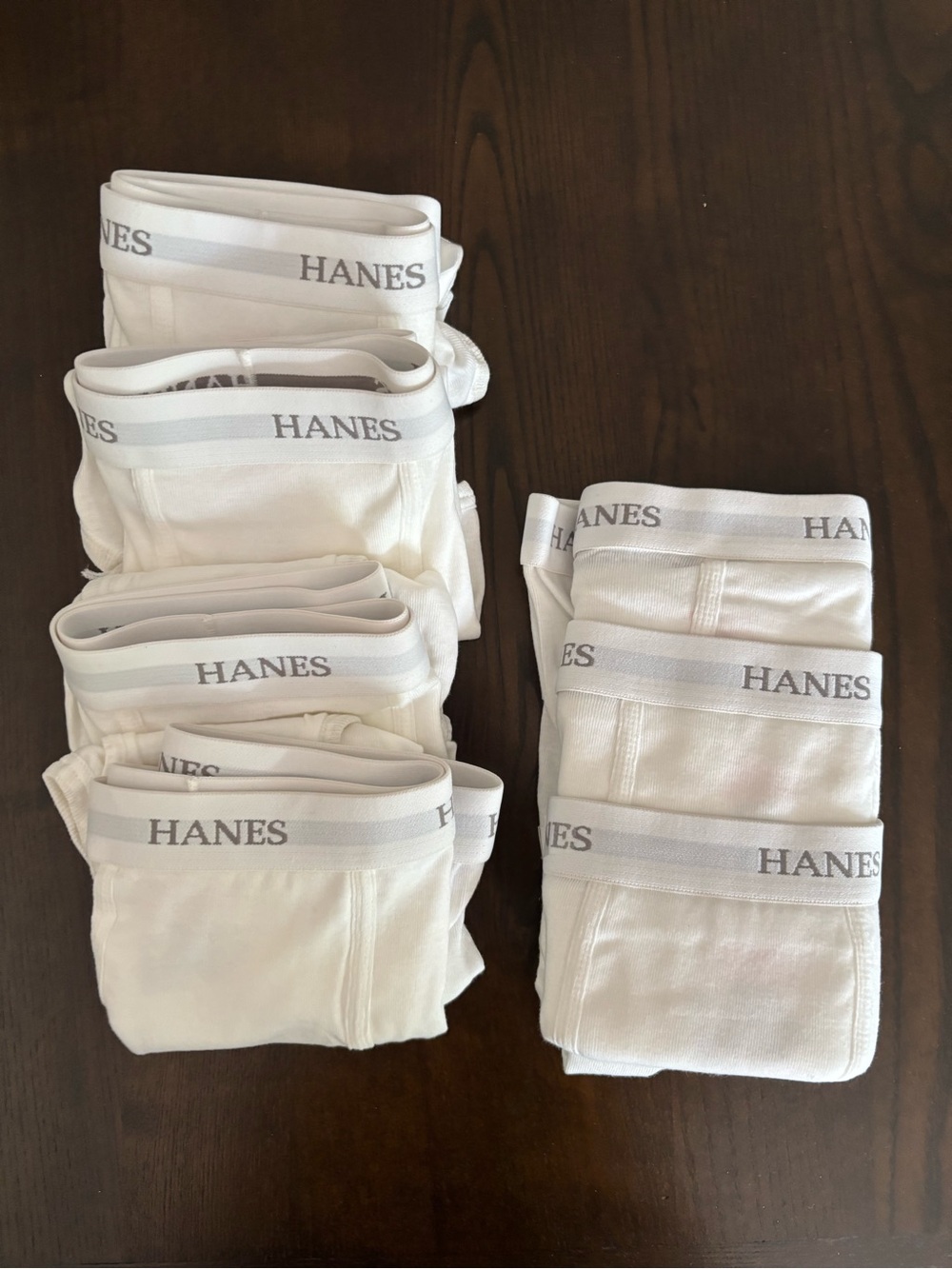 New Hanes Briefs Lot 7 Men's Tagless Underwear White 2XL Our Most Comfortable